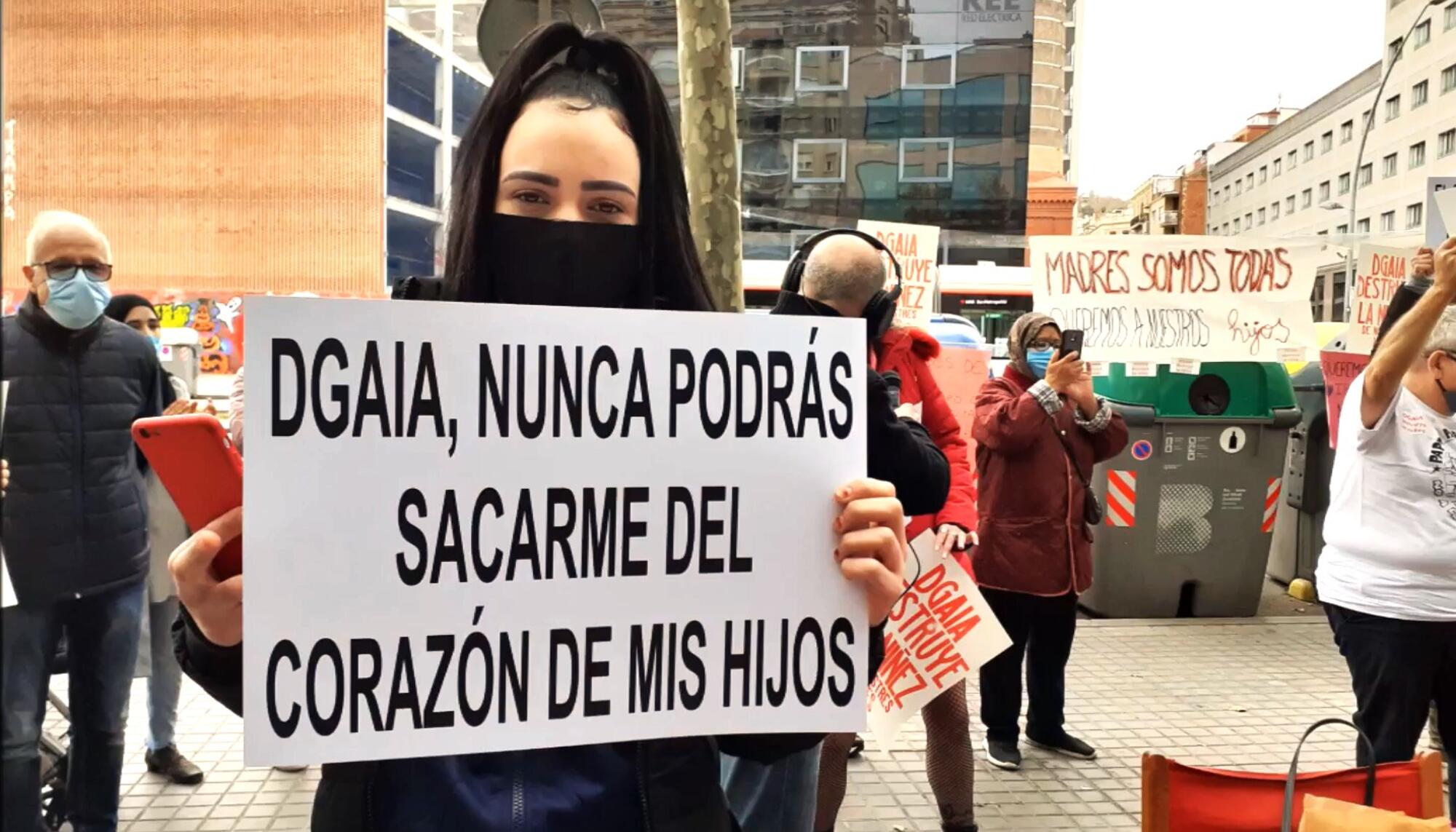 Protesta Madrecitas DGAIA